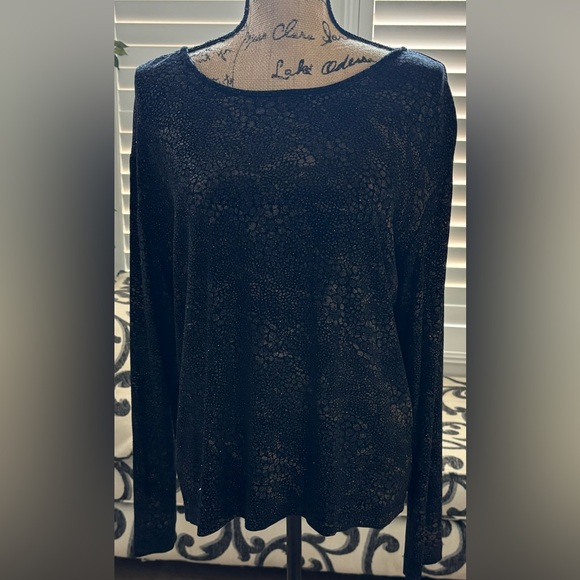 Chico’s Dressy Long Sleeve Top - Picture 1 of 8